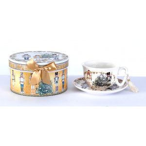 Set Nutcracker Tea Ceasca&Farfurie 16cm