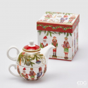 Set ‘Nutcrackers’ Tea din porțelan 15cm
