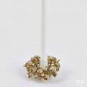 Decorațiune cu Magnolii pentru Suport Lumânare 15cm