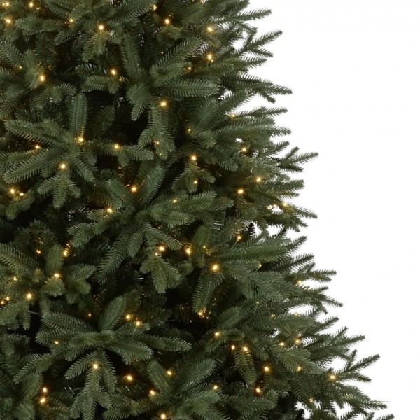 Brad artificial verde cu leduri 'The Grinch' 240cm