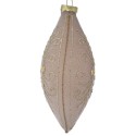Set 4 Globuri Lacrimă Cream Gold Din Sticlă 10 cm