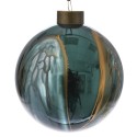 Set 6 Globuri Marble Green Din Sticlă 8 cm