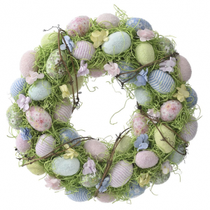 Coroniță decorativă cu ouă de Paște