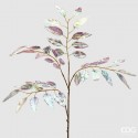 Crenguță Nandina roz cu paiete 83cm