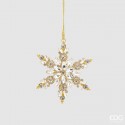 Set 2 ornamente roz Gingerbread 6cm