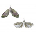 Set 2 ornamente fluturaș 17cm