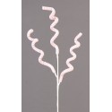 Crenguță Crystal Stone argintie 70cm