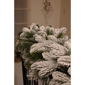 Ghirlandă artificială verde cu zăpadă 3D 'Polar' 250cm