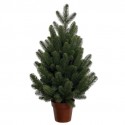 Brad artificial MINI verde cu zăpadă 'Polar'