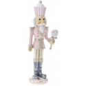 Set 2 Figurine spărgători de nuci din rășină 10x35cm