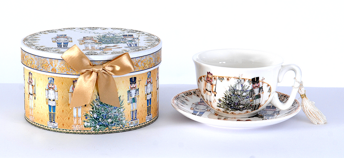 Set Nutcracker Tea Ceasca&Farfurie 16cm