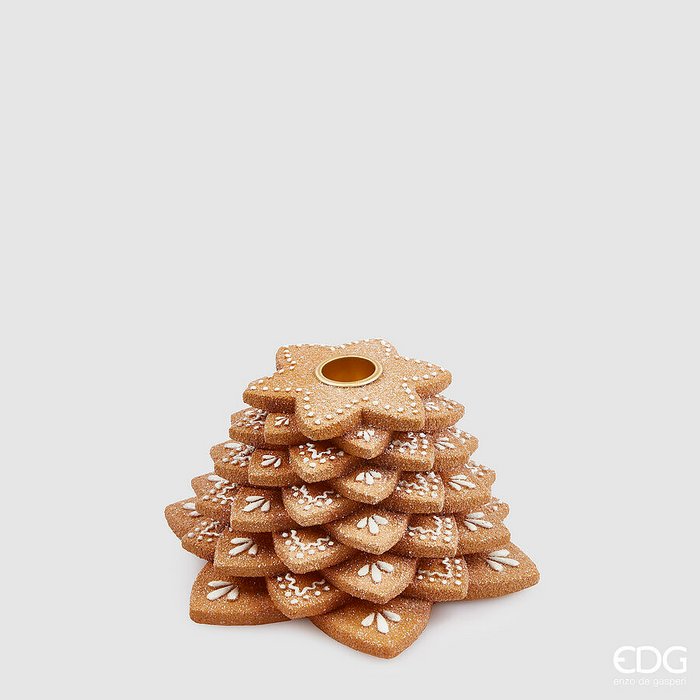 Suport lumânare Gingerbread H9 D17 cm