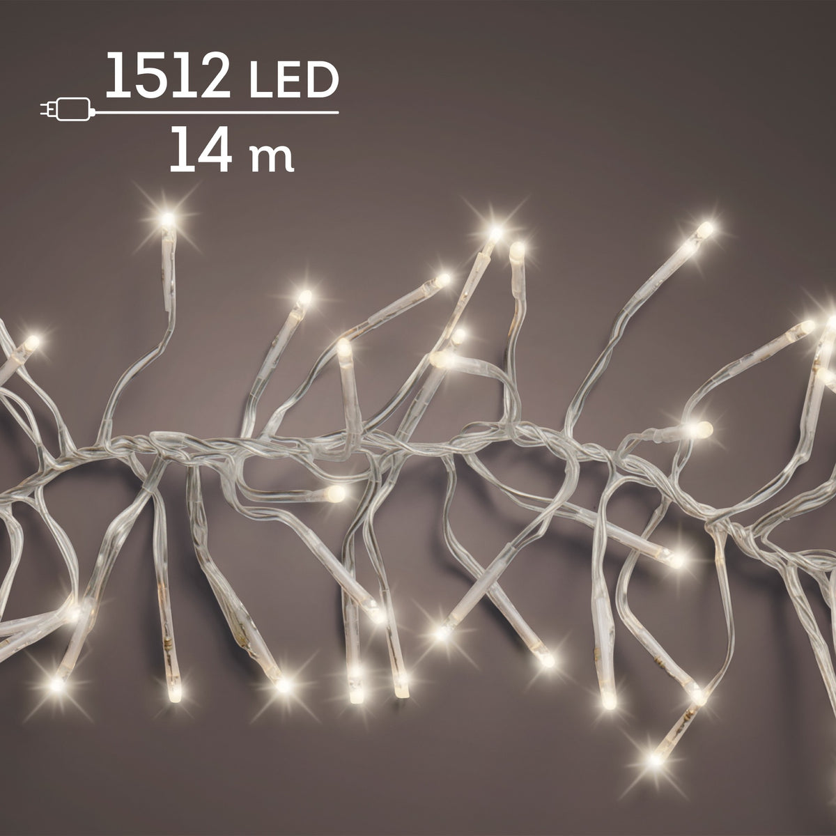 Instalație 1512LED 14m cu lumină neutră