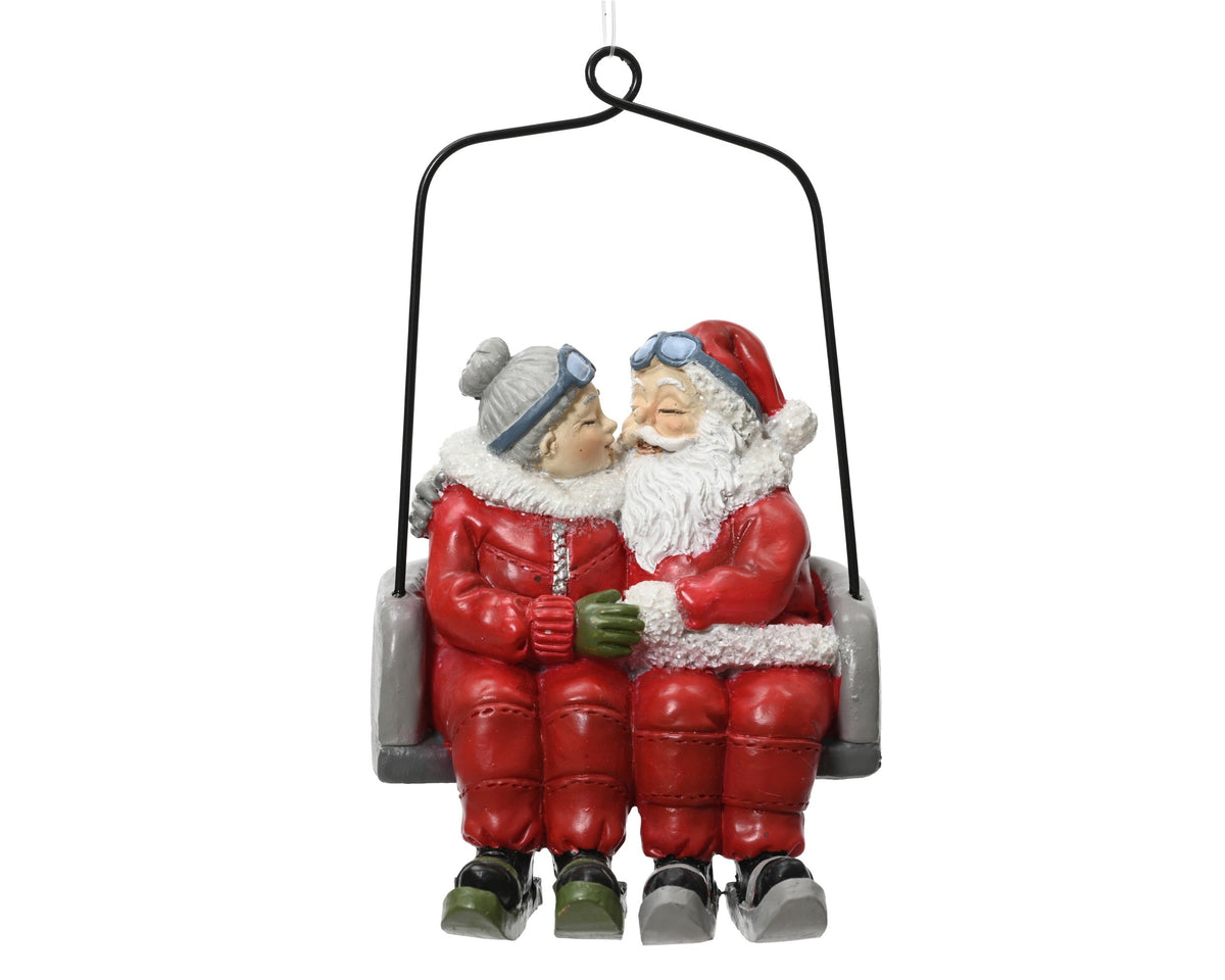 Ornament Après-ski love 8cmx7,5cmx13cm