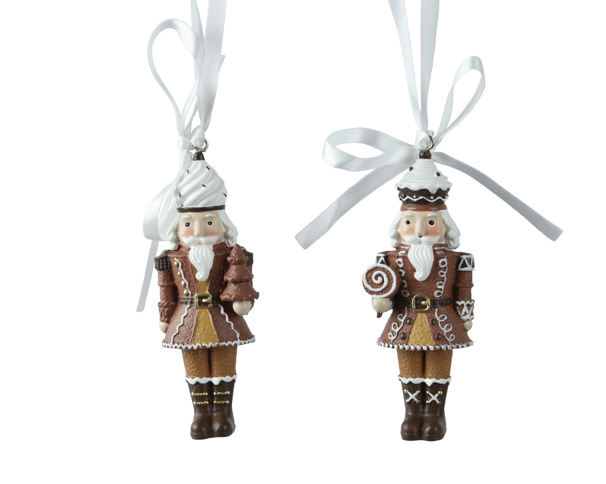 Set 2 Spărgători de nuci Gingerbread 10cm