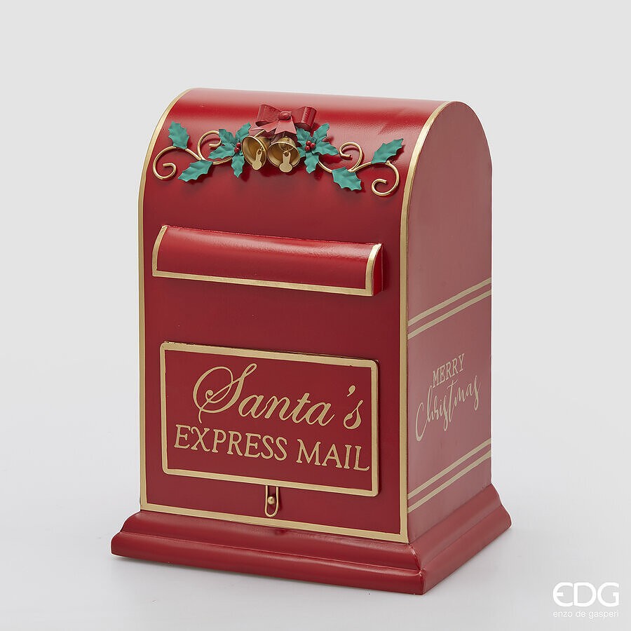 Decorațiune Poștă Express Pentru Moș Crăciun 41x30x23cm