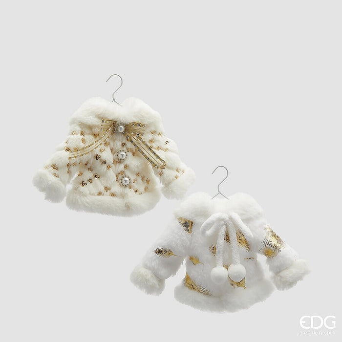 Set 2 Ornamnte Hăinuțe de Sărbătoare 15cm