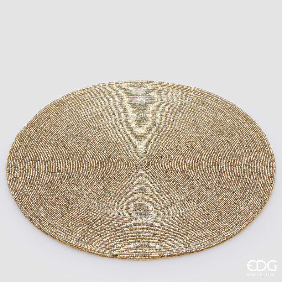 Napron Festiv Handmade Șampanie 36cm