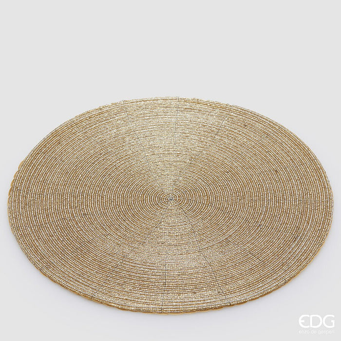 Napron Festiv Handmade Șampanie 36cm