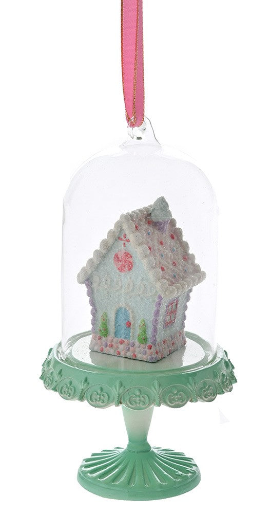 Ornament Cookie House Verde 8x15 cm