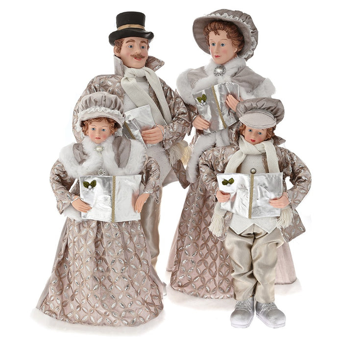 Set 4 Figurine Carols 95 cm Set/4
