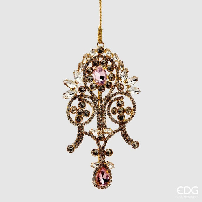 Ornament Damasco cu pietre