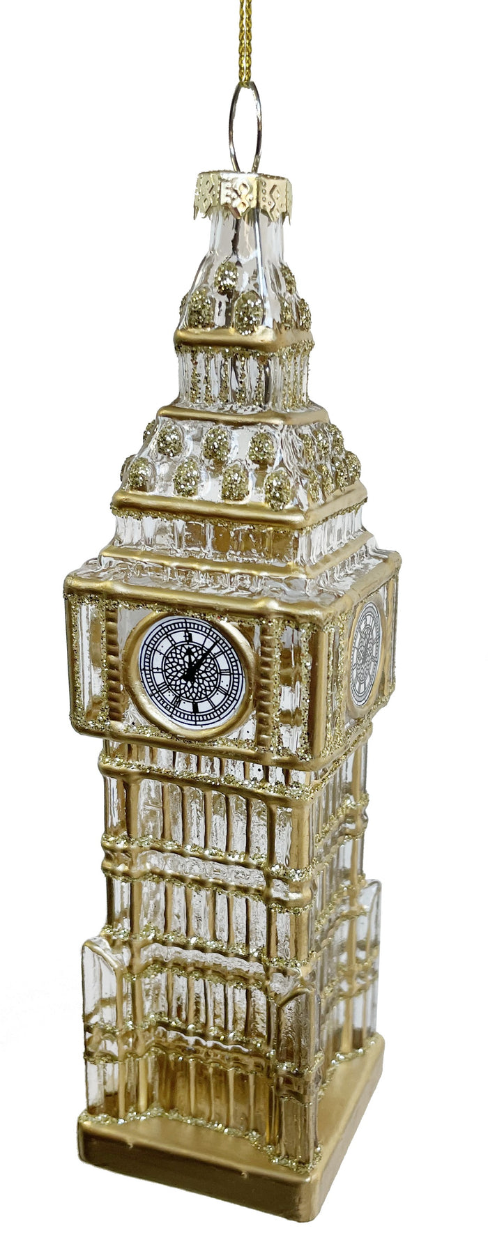 Ornament Big Ben din sticlă 14,5 cm