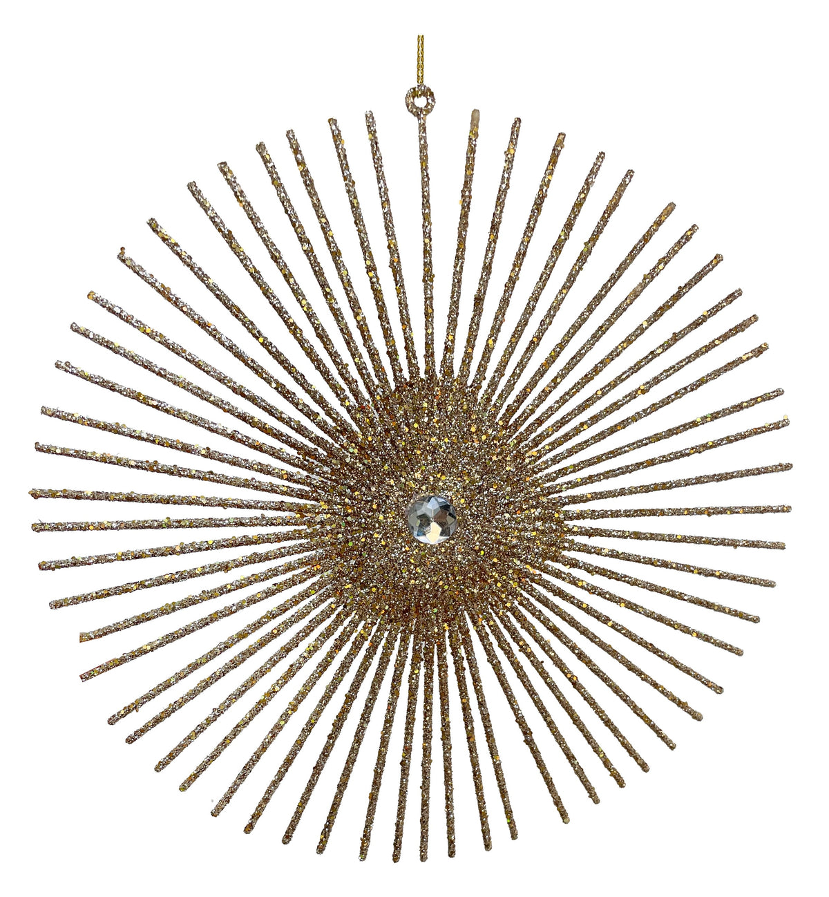 Ornament Sun șampanie 20 cm
