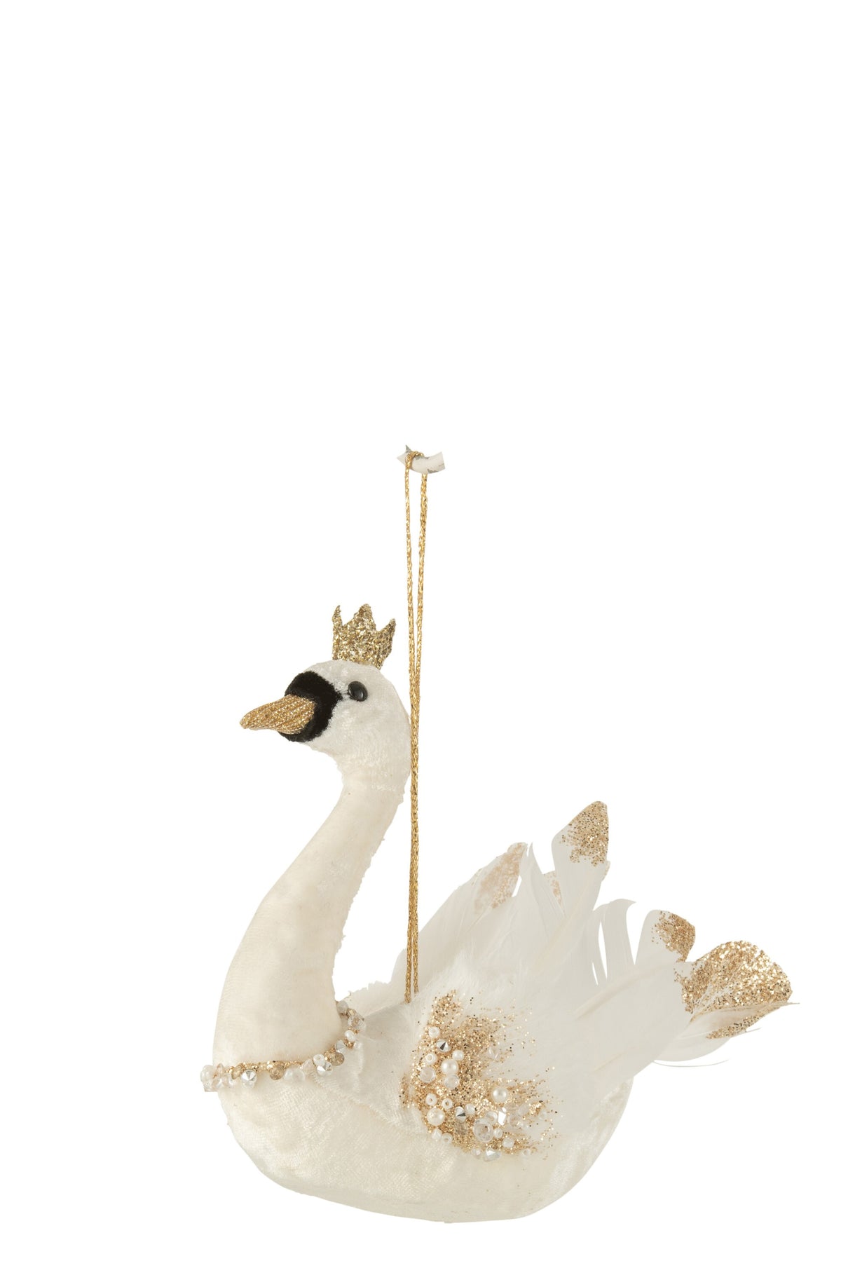 Ornament Lebădă Elegance 17x7,5x13cm
