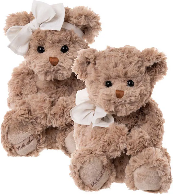 Set 2 Ursuleți 'Ethan&Romy' 40cm