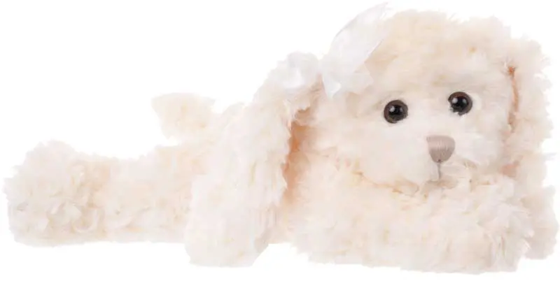 Ursuleț de pluș White/Crem 'Tiffany' 40cm